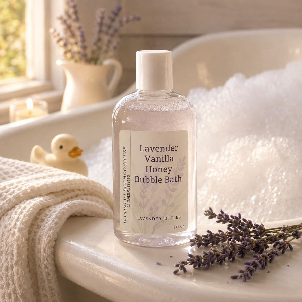 Lavender Bubble Bath for Kids: A Gentle Bedtime Ritual