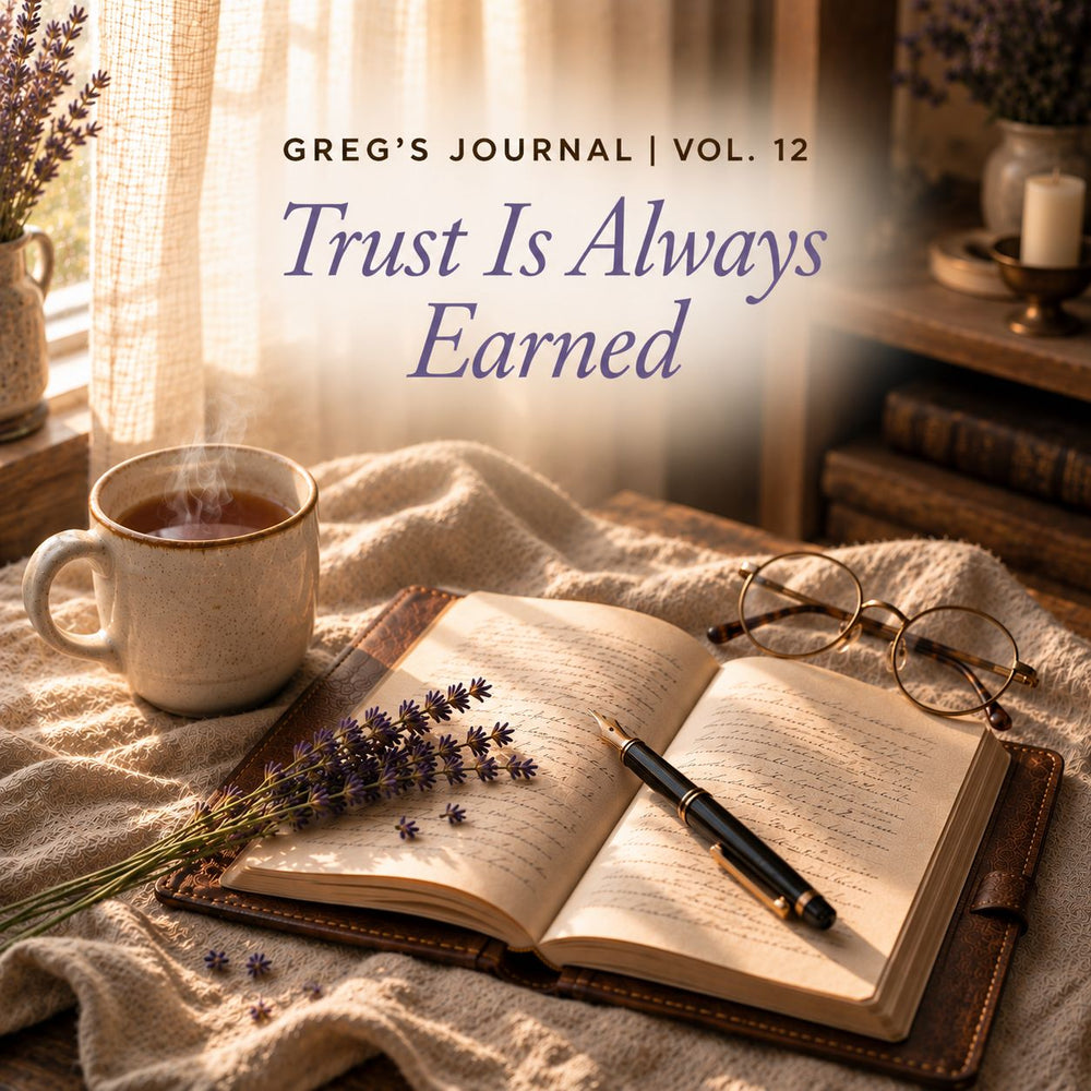 Greg's Journal: Trust Is Always Earned