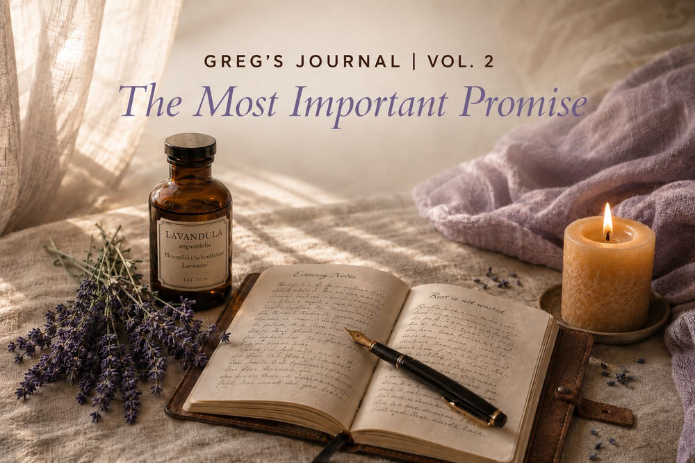 Greg's Journal: The Most Important Promise