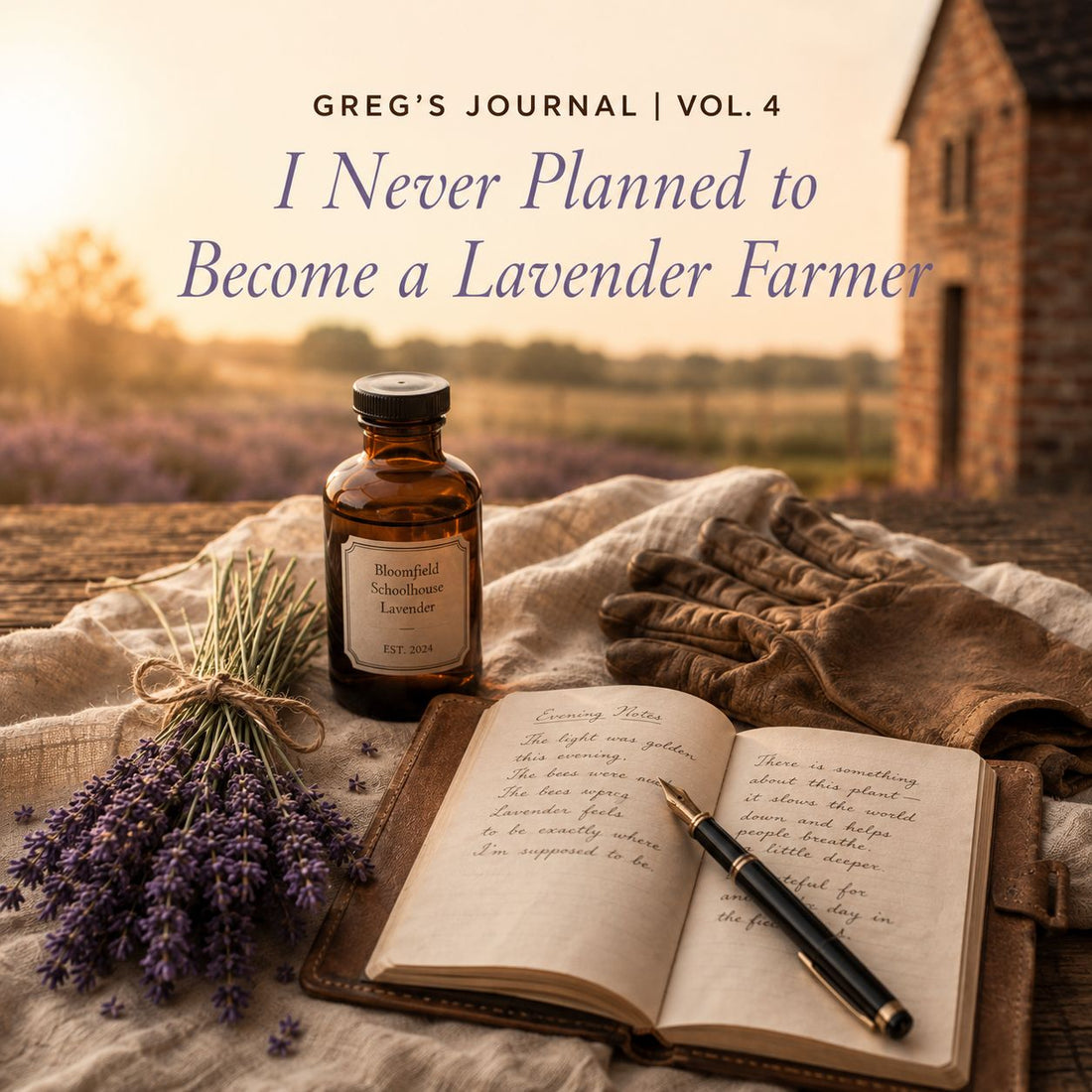 Greg's Journal: I Never Planned to Become a Lavender Farmer