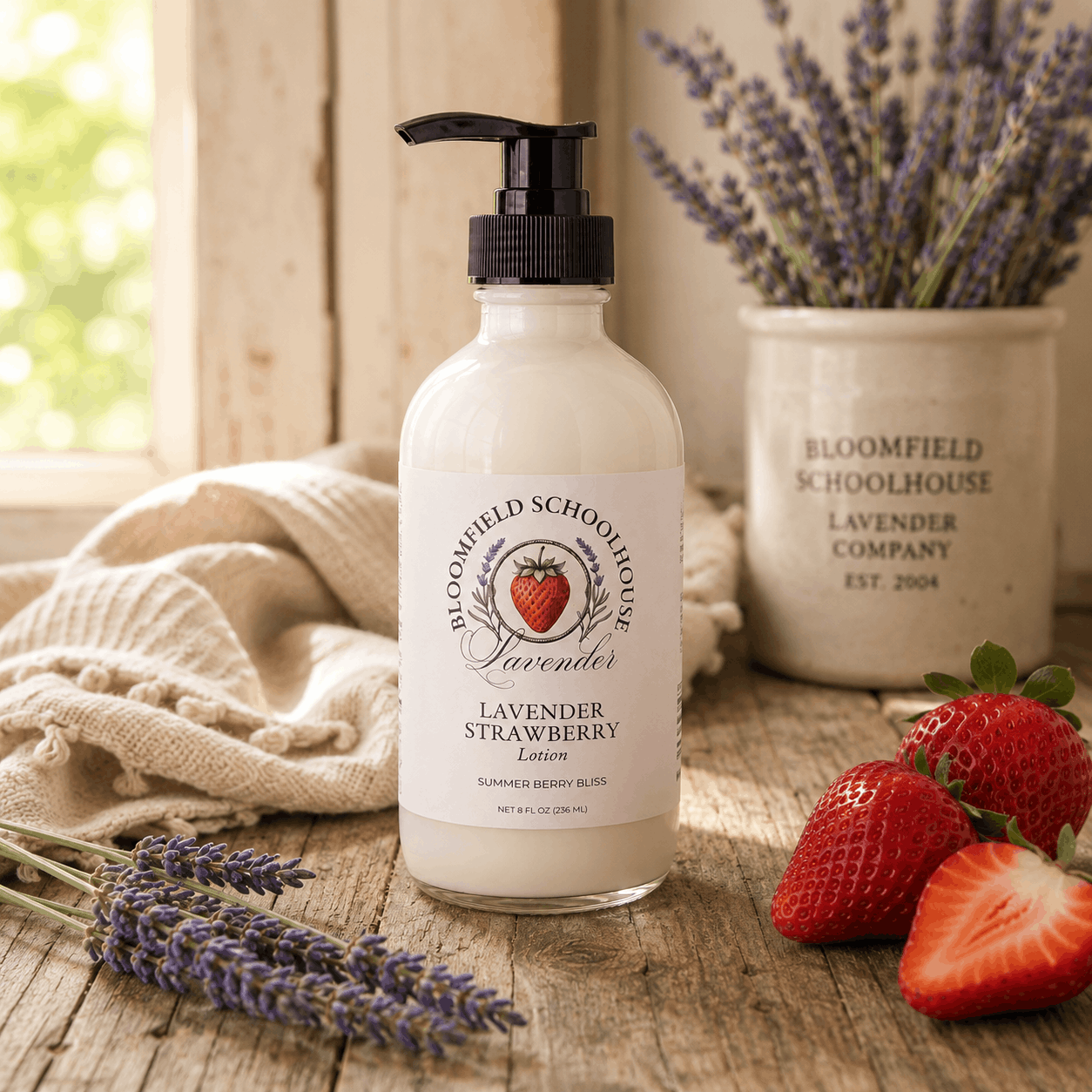 Lavender Strawberry Lotion
