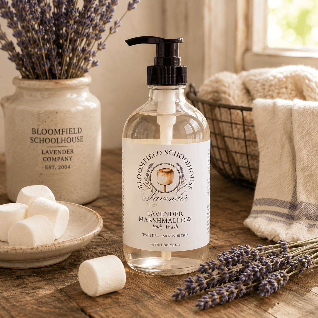 Lavender Marshmallow Body Wash