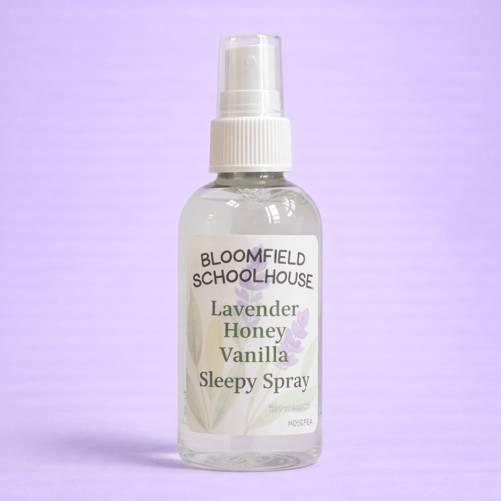 Lavender Littles Honey Vanilla Sleepy Spray bedtime mist for kids