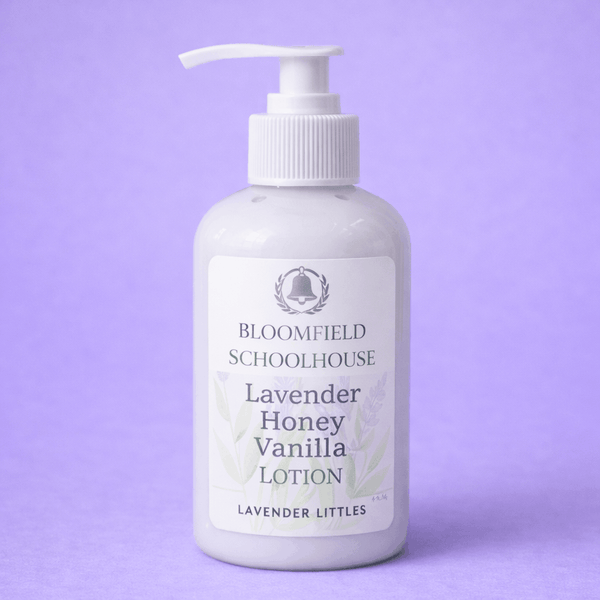 lavender and cotton flower lotion Lavender Littles Lotion