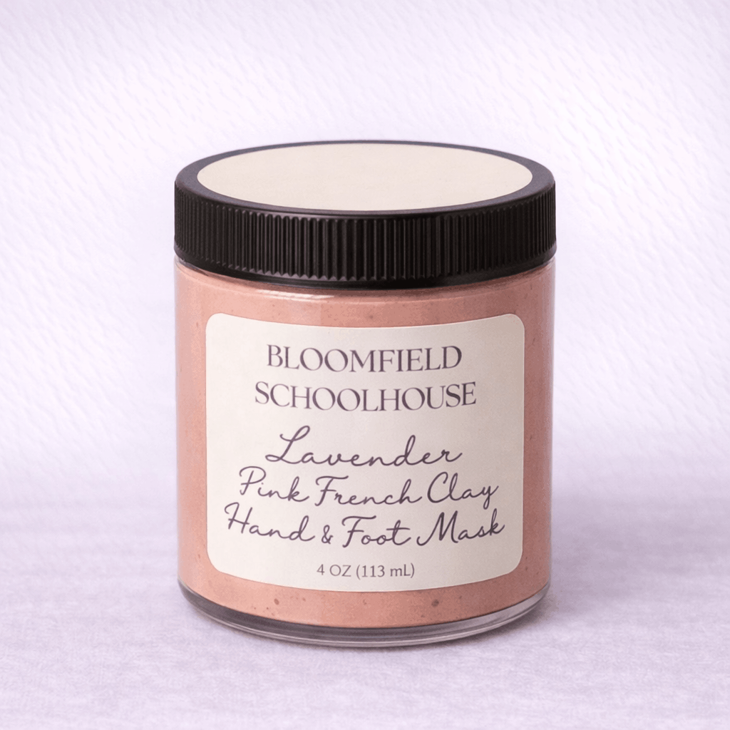 Lavender Pink French Clay Hand & Foot Mask