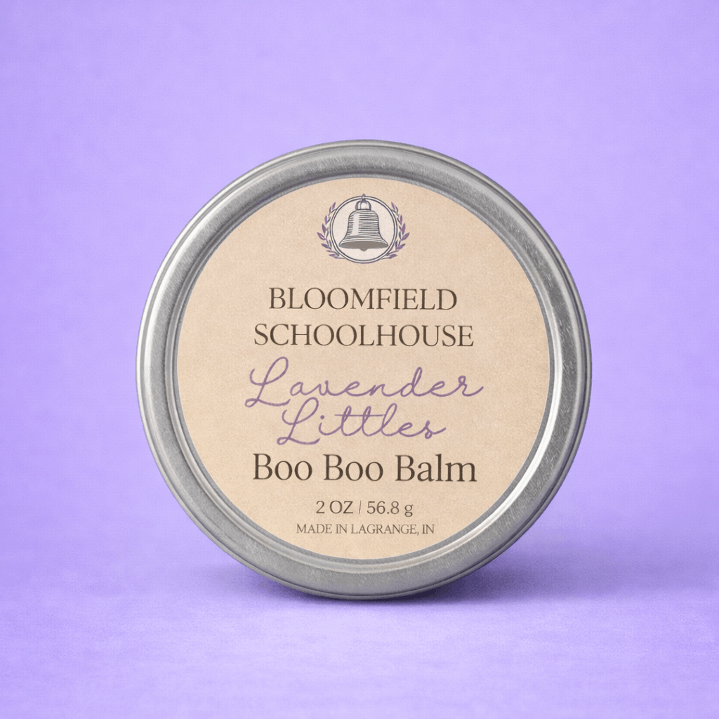 Lavender Littles Boo Boo Balm soothing salve for kids and families
