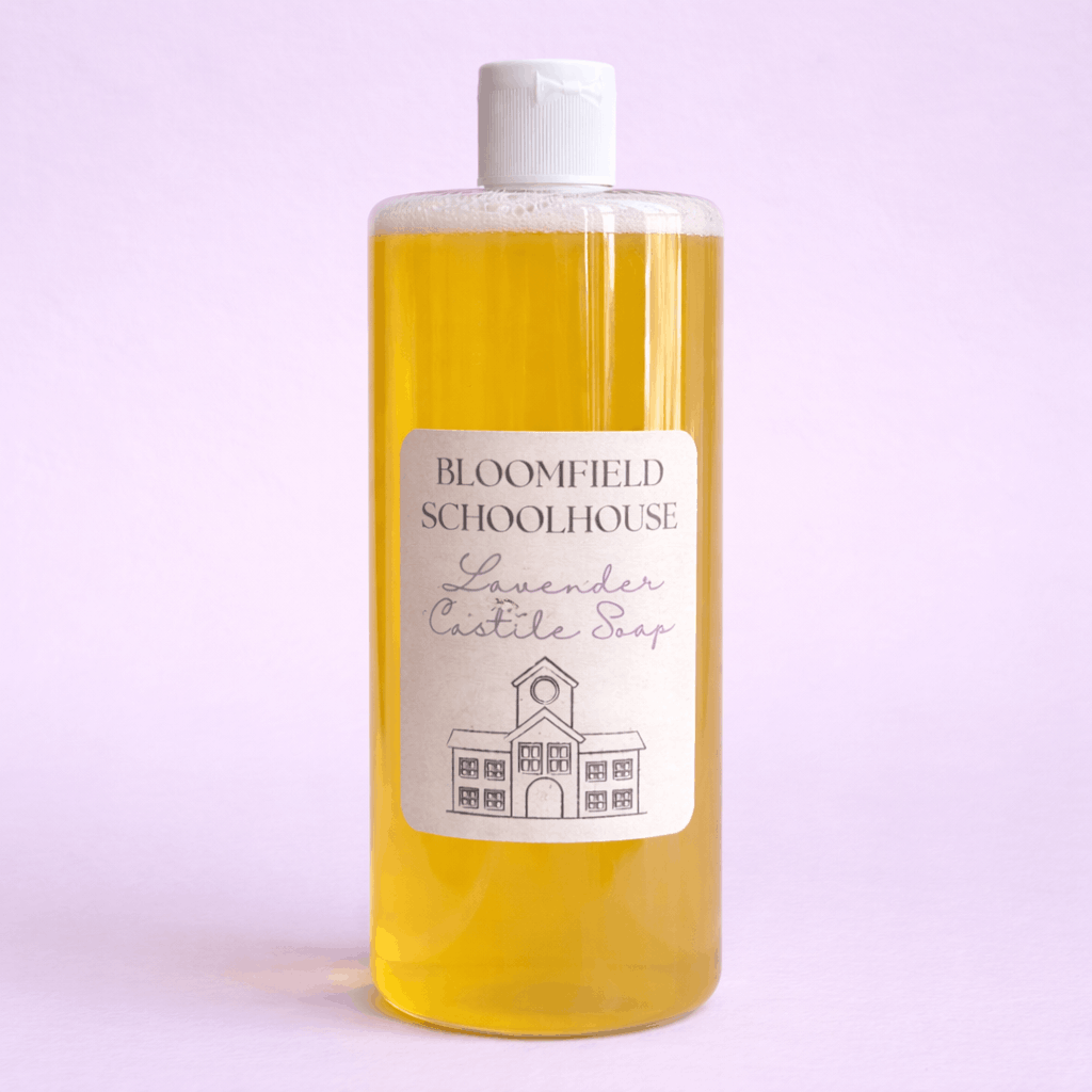 Liquid Castile Soap – Bloomfield Schoolhouse Lavender