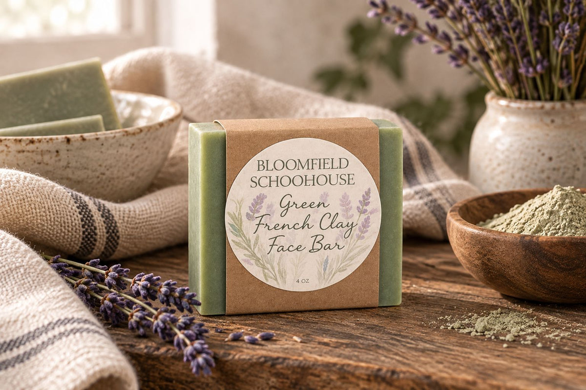 Green French Clay Face Bar