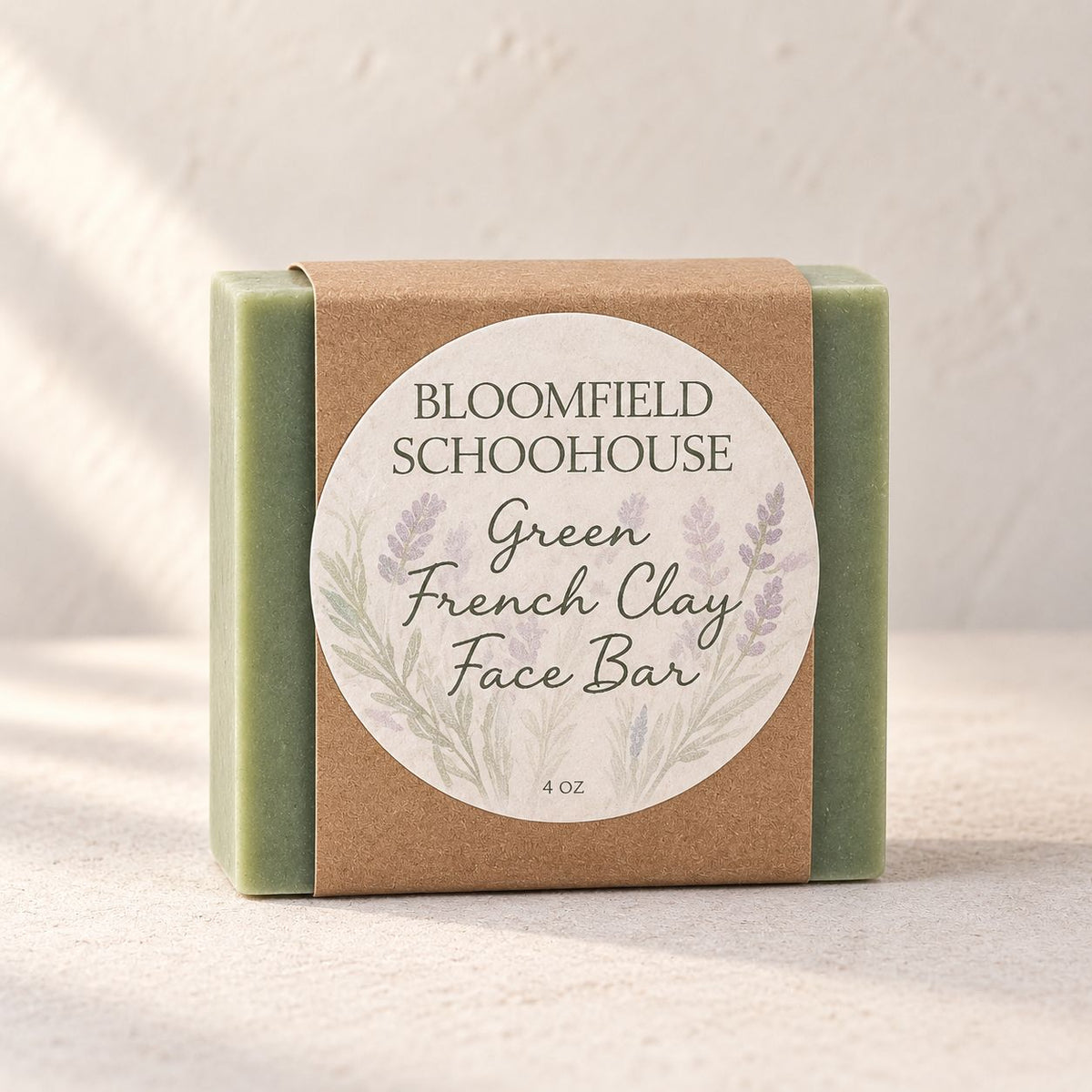 Green French Clay Face Bar