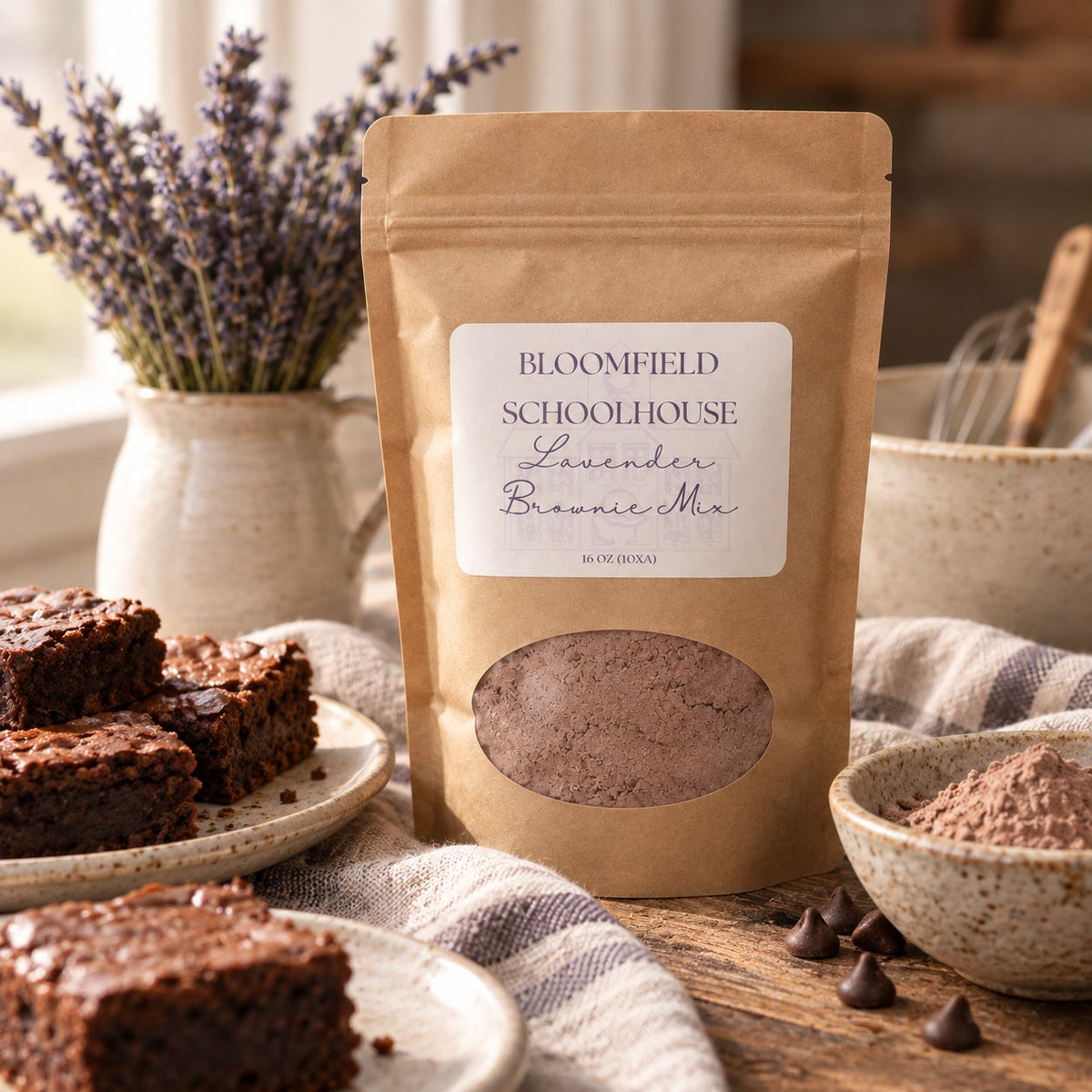 Lavender Brownie Mix